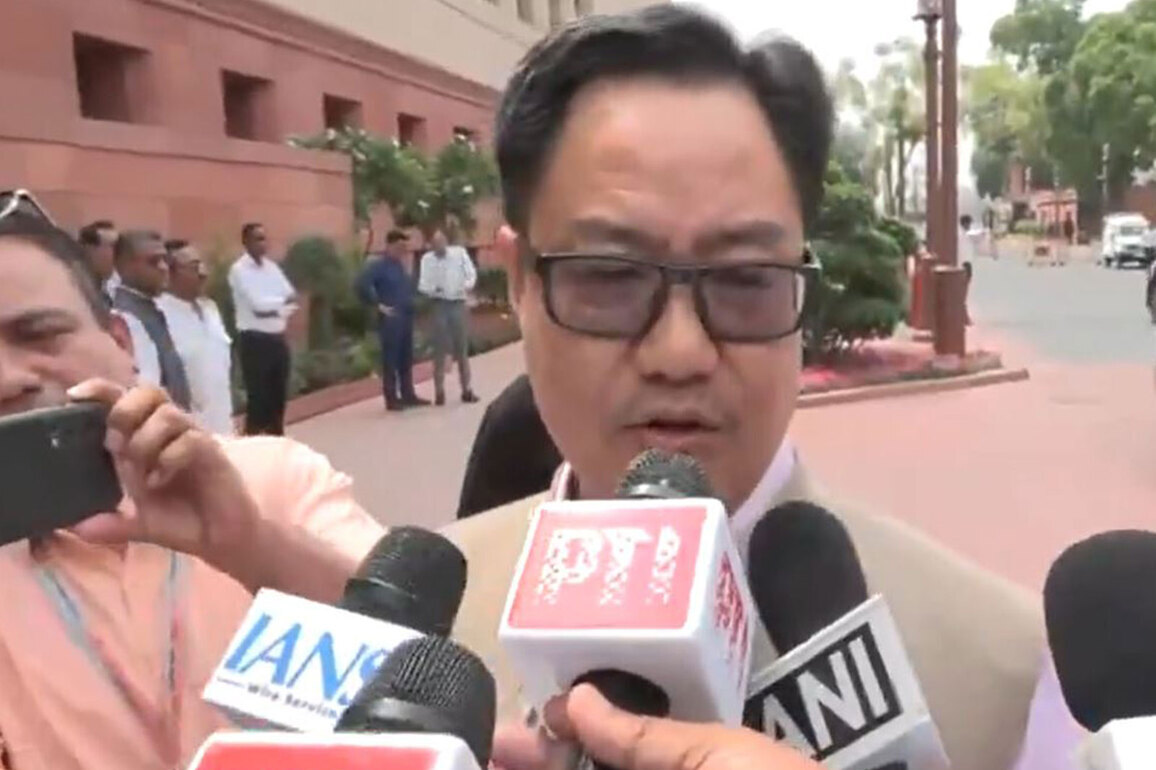 "This is a process... don't make it an issue": Kiren Rijiju on Women's Reservation Bill