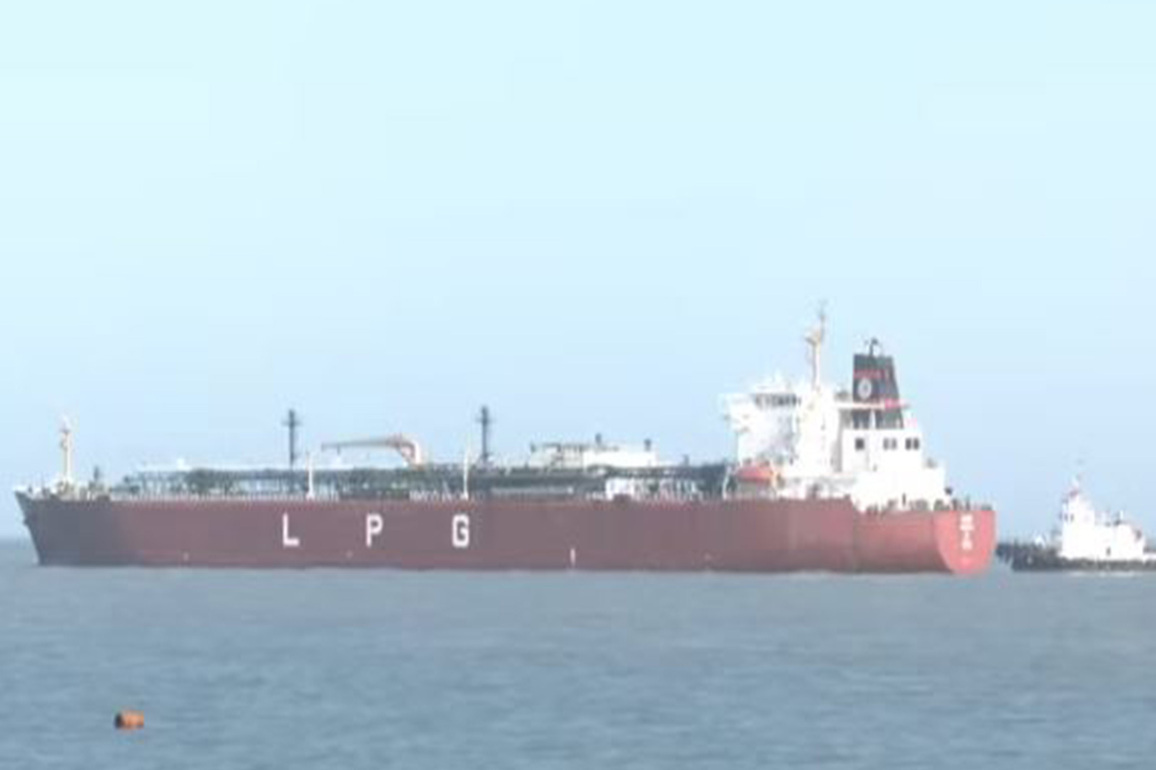 LPG tanker Shivalik reaches Gujarat's Mundra Port after crossing Strait of Hormuz