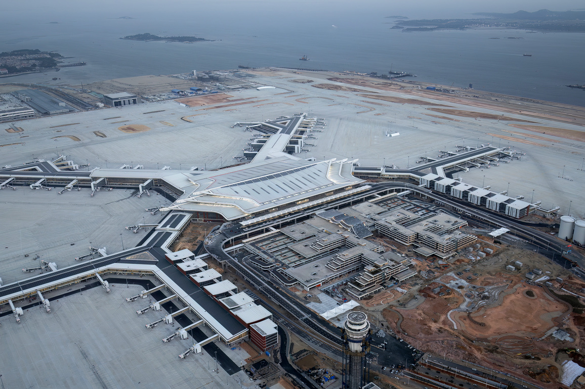 (FujianPano) CHINA-FUJIAN-XIAMEN-XIANG'AN INT'L AIRPORT-CONSTRUCTION (CN)