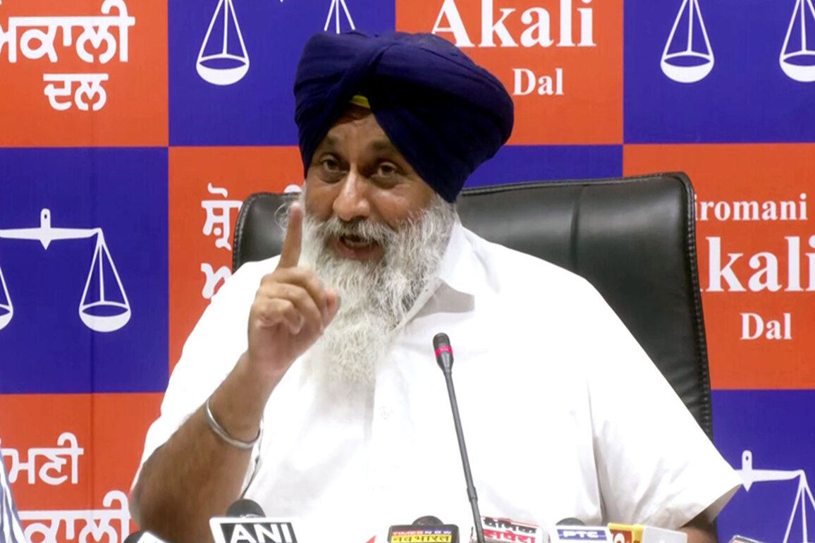 SAD chief Sukhbir Badal slams Congress, AAP ahead of Tarn Taran bypoll