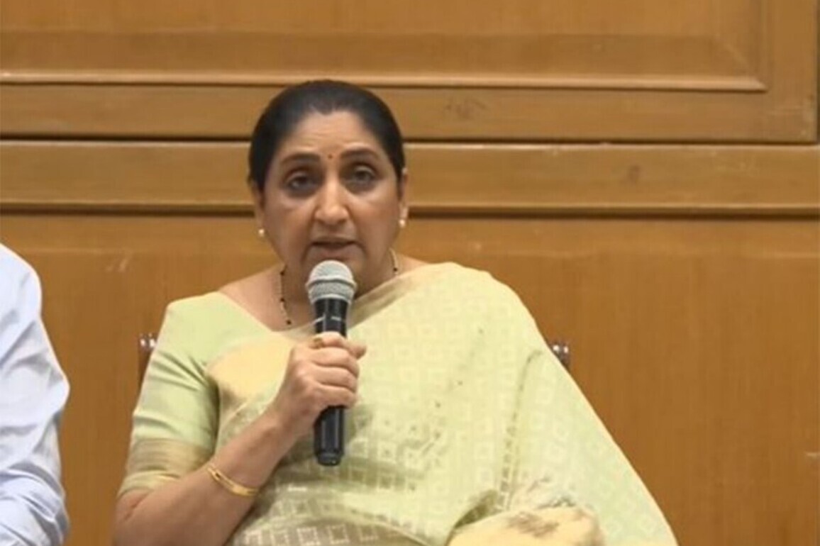 Maharashtra DyCM Sunetra Pawar elected NCP chief