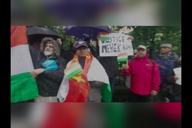Protest held outside Pak High Commission in London