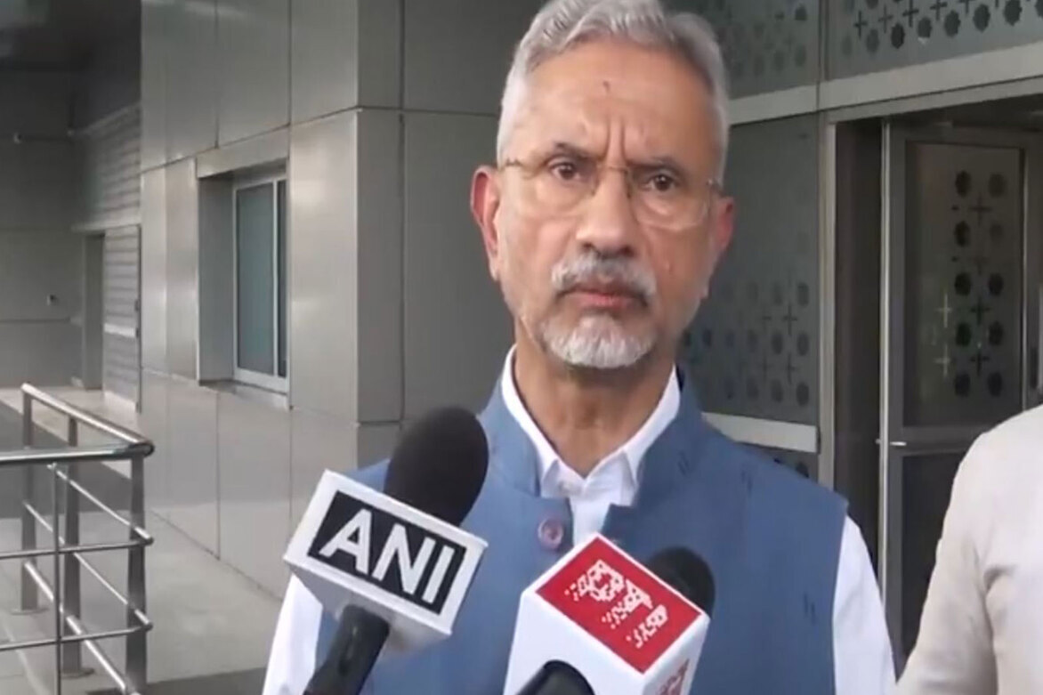 "Great relief they are safe": Jaishankar meets rescued Kailash Mansarovar pilgrims, says 315 Indians still uncontactable in flood-hit Nepal