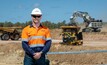  Adani Mining CEO David Boshoff at the Carmichael mine site in Queensland.