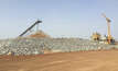 The stockpile at Yaramoko in Burkina Faso is of a higher grade than most other around the world