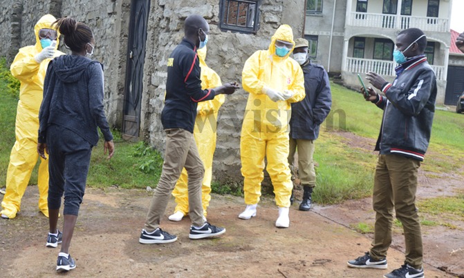 Cheptegei and three others go into self-quarantine Cheptegei and three others go into self-quarantine