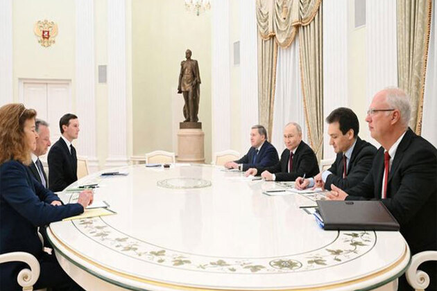 Putin begins meeting with US envoy Steve Witkoff on Ukraine peace plan