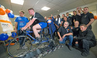 Team Pland steels itself for day-long charity ride