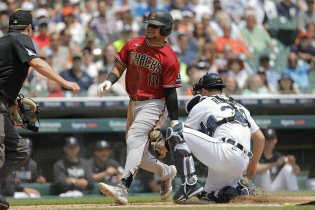 Diamondbacks blank Tigers for 10th win in 12 games