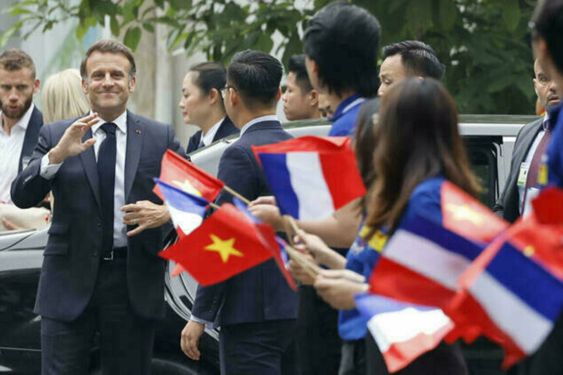 Macron gives Vietnamese students a lesson in 'impulsive' superpowers