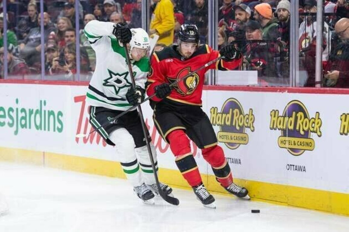 Roope Hintz's overtime winner lifts Stars over Senators