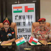 India, Oman hold 3rd Army-to-Army Staff Talks in New Delhi to strengthen defence cooperation