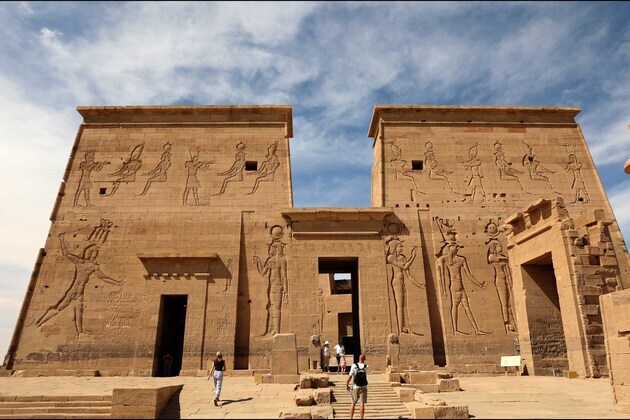 EGYPT-ASWAN-PHILAE TEMPLE-TOURISM