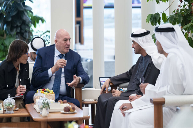UAE President receives Italian Defence Minister