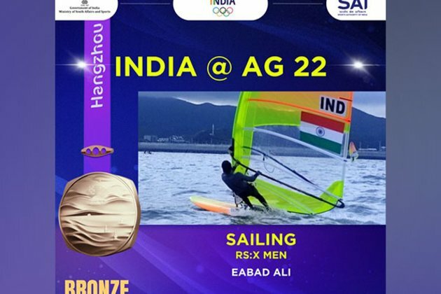 Asian Games: Eabad Ali gets bronze in Men's Windsurfer event