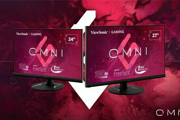 ViewSonic Expands its Gaming Monitor Line with the New OMNI Series for Casual Gamers