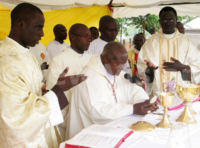  sekulima left cocelebrates mass with ardinal amala after his ordination at ibiri 