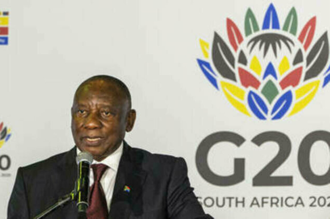 China comments on South Africa's G20 presidency