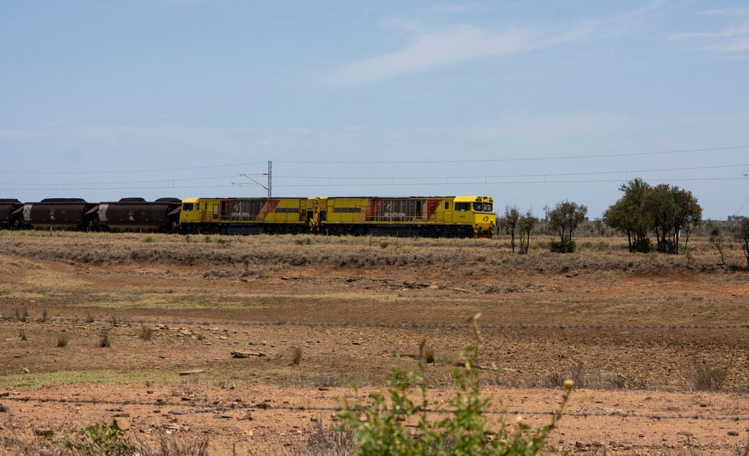 A Queensland coal train. 