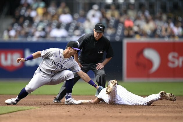 Padres rally to claim seventh straight win, 3-2 over Rockies