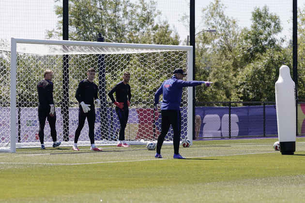 (SP)U.S.-SEATTLE-FOOTBALL-FIFA WORLD CUP-TEAM USA-TRAINING