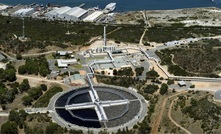 The Water Corporation’s wastewater treatment plant at Woodman Point south of Perth.