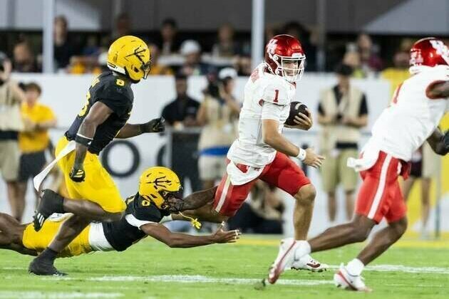 Houston rides QB Conner Weigman to road upset of No. 24 Arizona State