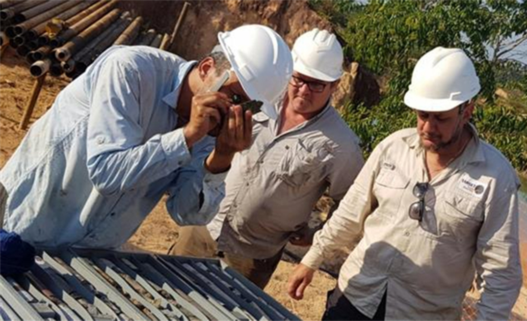 Exploração da Meteoric no projeto de terras raras Caldeira Poços de Caldas