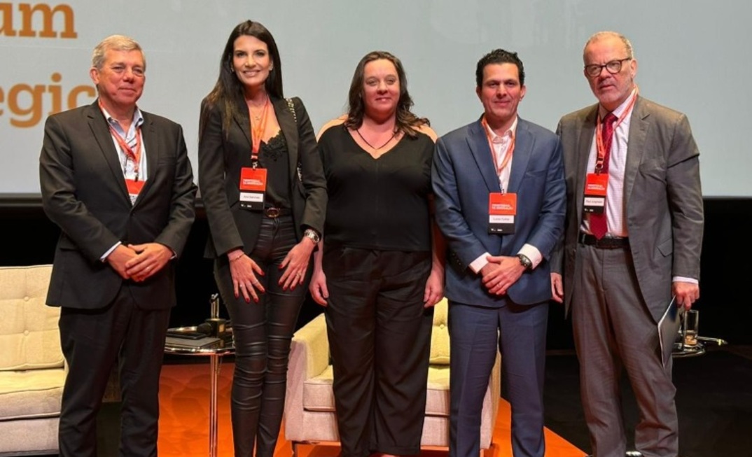 Executivos de Vale, Anglo e Cedro em evento em SP/Divulgação