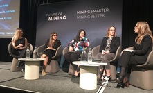 Valentina Ruta (left), Shaheen Hughes, Asmita Mahanta, Kelsie Clarke and panel facilitator Pamela Hackett. Photo: Karma Barndon