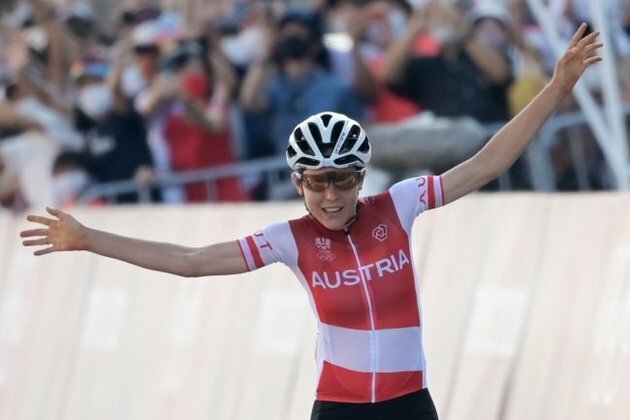 Austrian Kiesenhofer trumps Dutch for Olympic road race gold