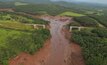 The tailings dam at the Córrego do Feijão mine in Brumadinho, Minas Gerais, breached on January 25