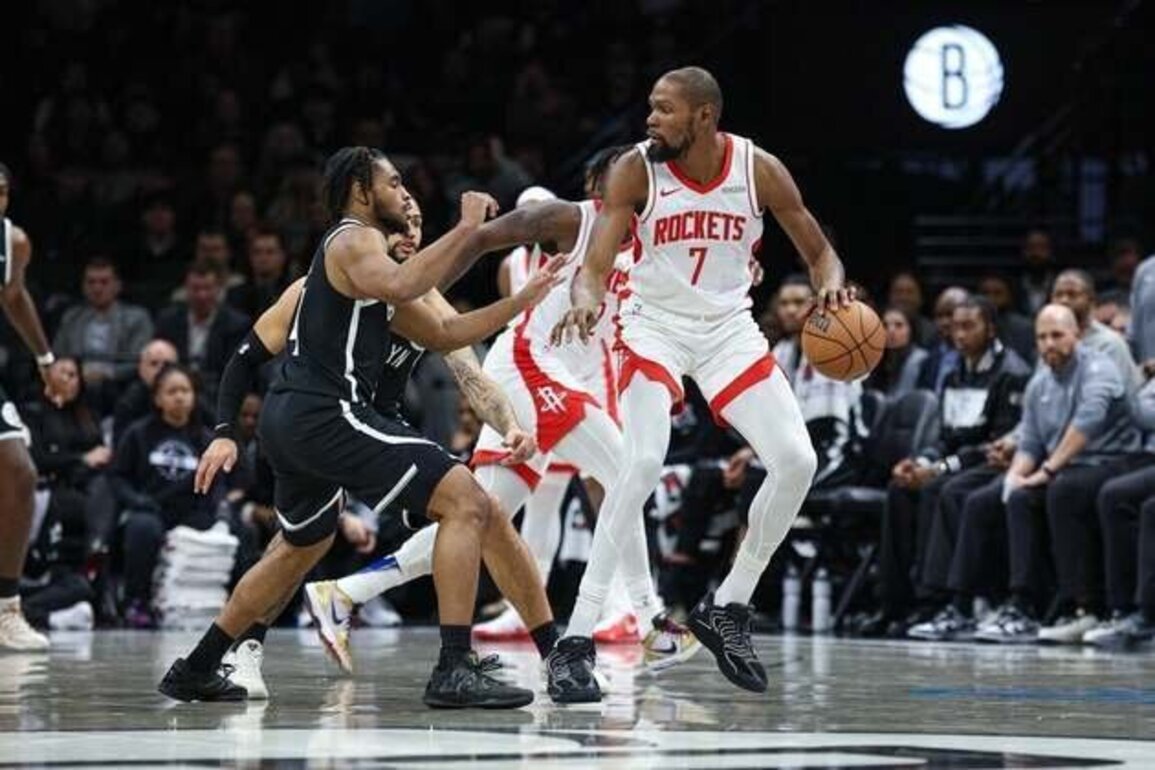 Rockets' win streak at 4 with wire-to-wire triumph vs. Nets