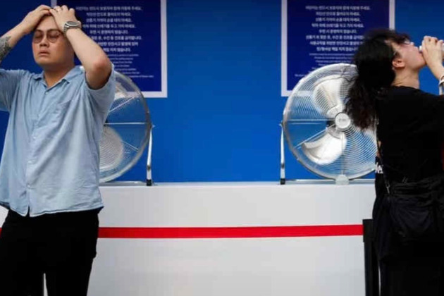 Extreme heat grips North and South Korea, 14 deaths reported