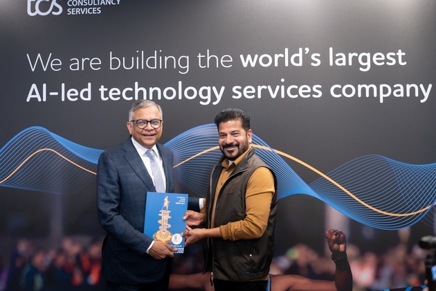 Telangana delegation promotes Vision 2047, policies and ecosystem during meet with TATA Chairman in Davos