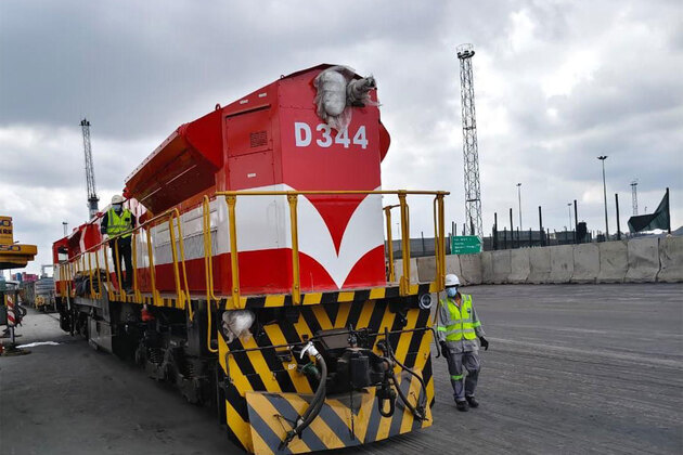 Final batch of two 3,300 HP locomotives manufactured by BLW reach Mozambique