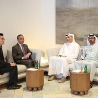 China's Foreign Minister, Special Envoy of UAE President to China discuss strengthening comprehensive strategic partnership between two countries