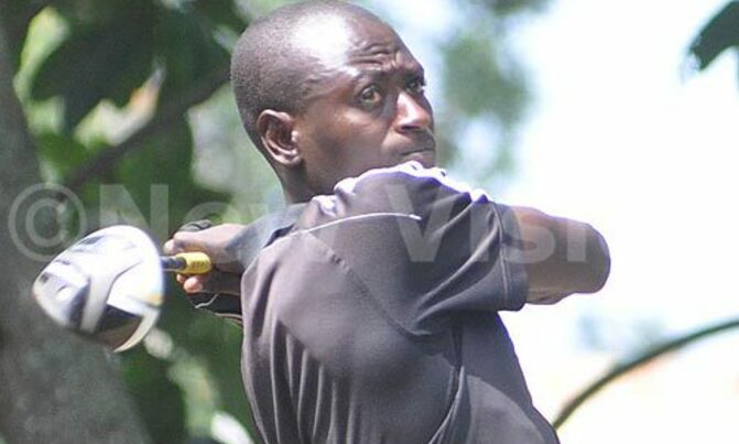 Kitata takes a shot at the Muthaiga Golf Open Kitata takes a shot at the Muthaiga Golf Open