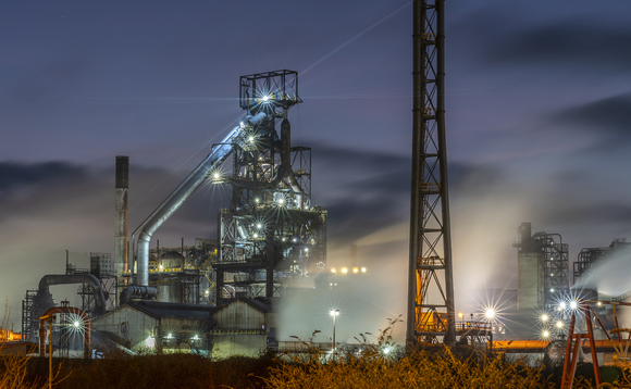 Tata Steel steelworks in Port Talbot, Wales