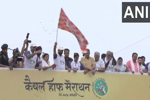 Haryana: CM Nayab Singh Saini flags off Kaithal Half Marathon