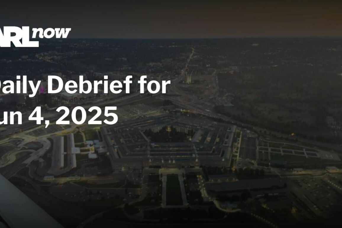 ARLnow Daily Debrief for Jun 4, 2025