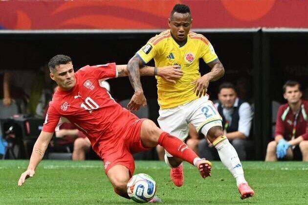 Switzerland edge Colombia on PKs to make first World Cup QF since '54