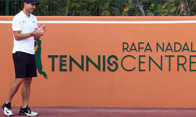 Rafael Nadal opens tennis academy in Mexican Cancun Rafael Nadal opens tennis academy in Mexican Cancun
