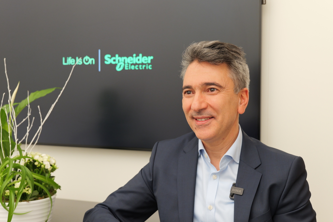GERMANY-HANNOVER MESSE-SCHNEIDER ELECTRIC-INTERVIEW