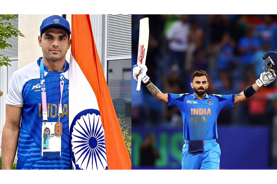 Virat Kohli, Neeraj Chopra, and other prominent athletes extend wishes on 77th Republic Day