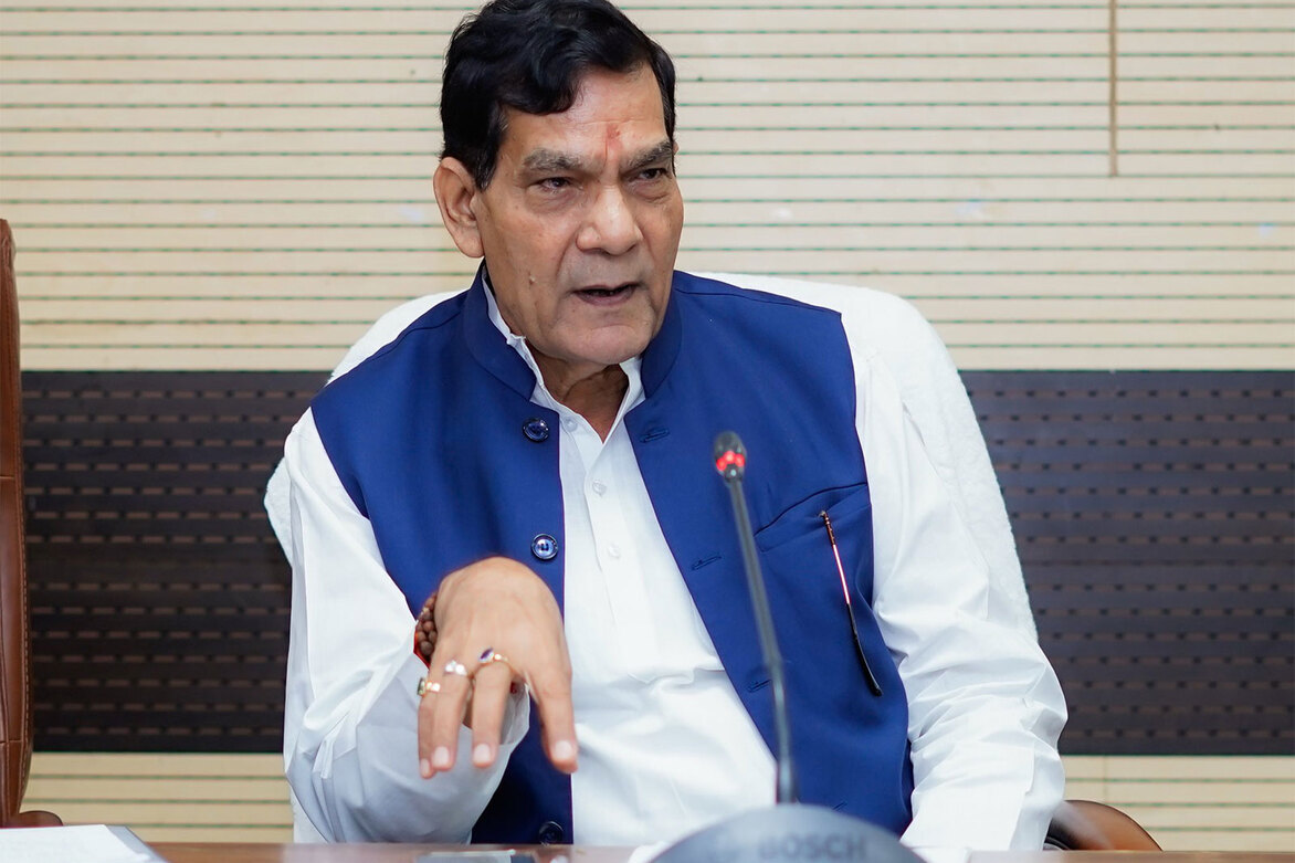 UP Urban Development Minister A K Sharma reviews waterlogging, power supply situation in Varanasi