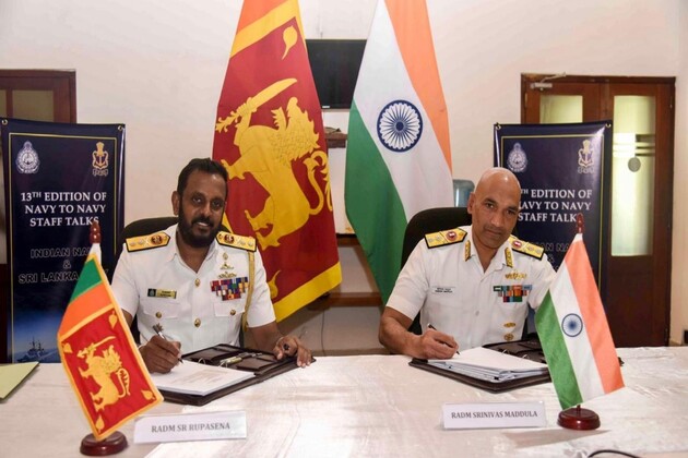 Indian, Sri Lankan navies conclude 13th edition of staff talks; discuss maritime security in Indian Ocean Region