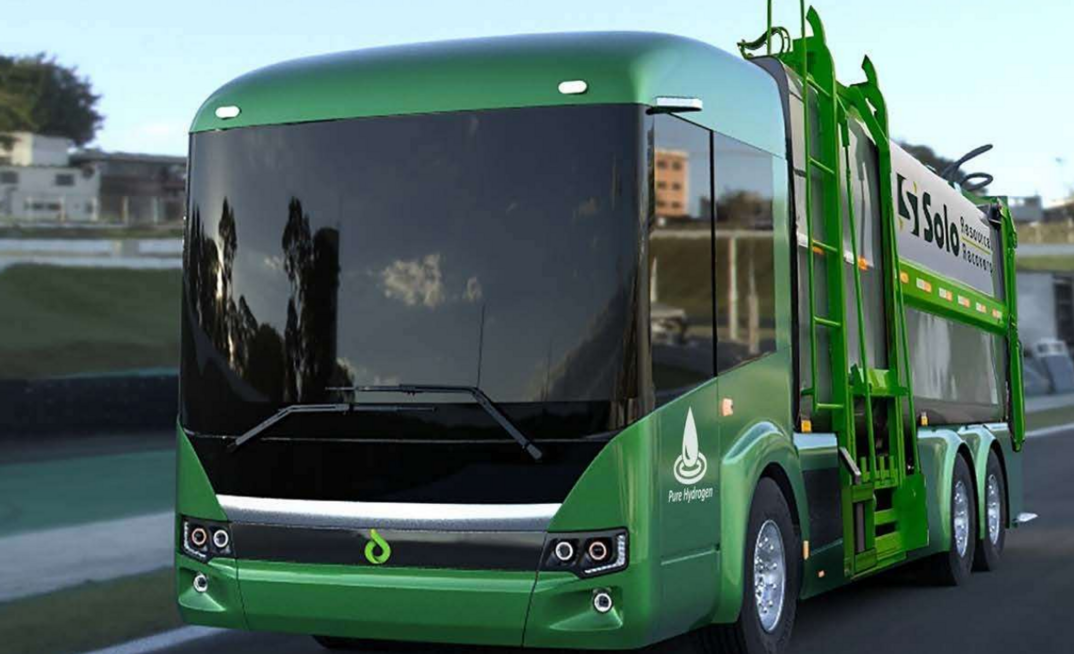 Render of the Solo general waste collection. Image provided by Pure Hydrogen