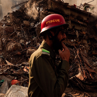 Karachi shopping mall fire: Families of victims protest as dozens still missing after January 17 blaze