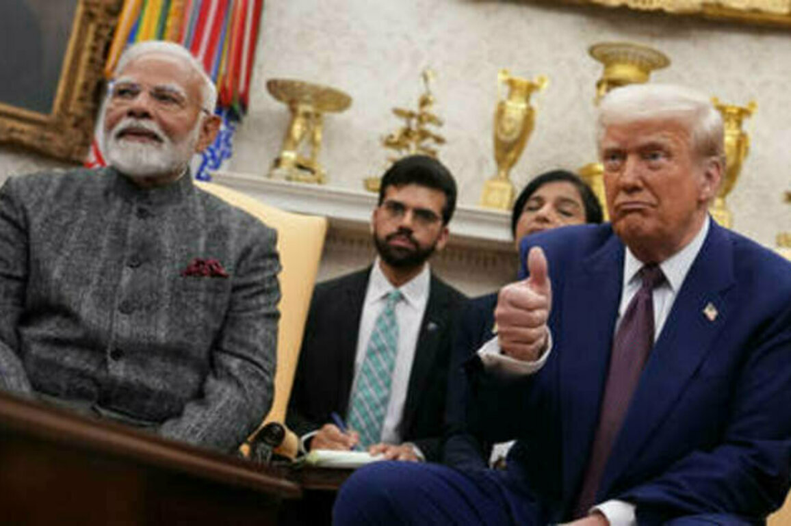 Modi meets Trump amid tariff tensions